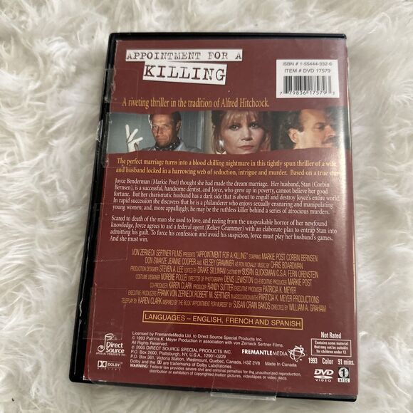 Appointment For A Killing DVD - Picture 2 of 4